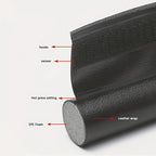 Door Seam Bottom Sealing Guard Strip, Door Gap Filler, Gap Cover Sealer effective insulation