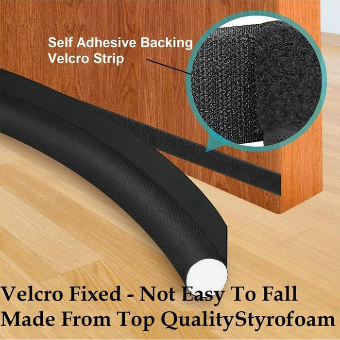 Door Seam Bottom Sealing Guard Strip, Door Gap Filler, Gap Cover Sealer self adhesive