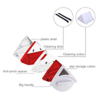 Double-sided Magnetic Glass & Window Cleaner all parts