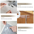 Double Sided Heavy Duty Adhesive Tape - Reusable Clear Strong Tape can be double sided self adhesive