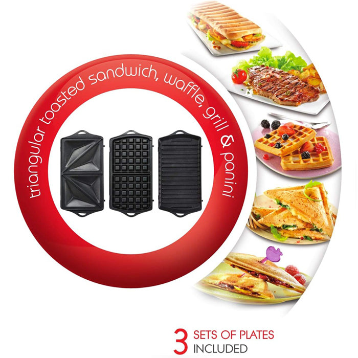 Efficient sandwich toaster for crisp, even toasting at home, featured by Homesouq Qatar