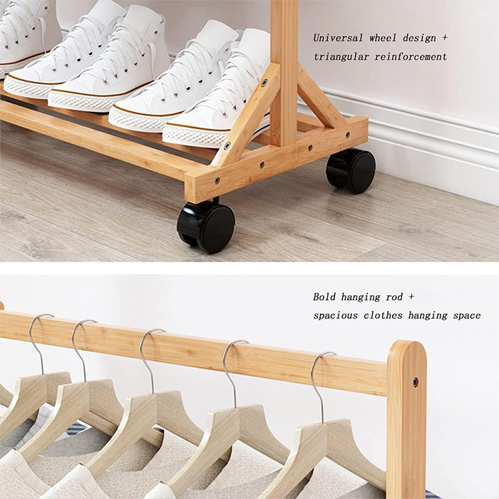 Durable clothes rack with multiple bars, practical garment hanger stand by Homesouq Qatar clothes hanger stand
