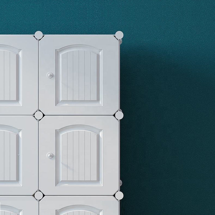 Durable closet organizer helping keep wardrobe closet tidy and well arranged by Homesouq Qatar