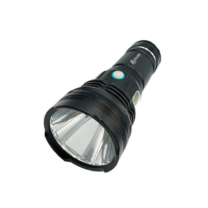 High-power LED flashlight waterproof torch built for outdoor flash light use by Homesouq Qatar
