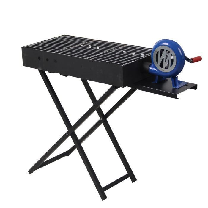 Durable charcoal barbecue grill for outdoor barbecue grill setups and camping, sold by Homesouq Qatar