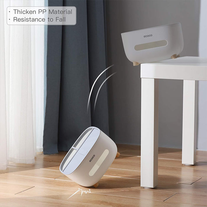ECOCO Desktop Tissue Box Simple Multifunctional Creative Cute Remote Control Resistance to fall
