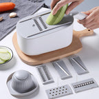 ECOCO Multifunctional Vegetable Cutter Kitchen Tool Manual Slicer Easy to Clean