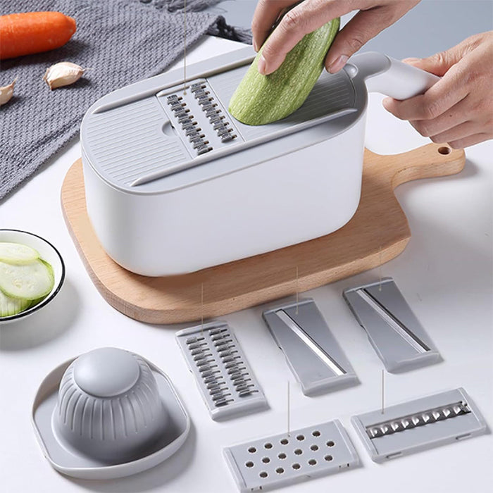 ECOCO Multifunctional Vegetable Cutter Kitchen Tool Manual Slicer Easy to Clean