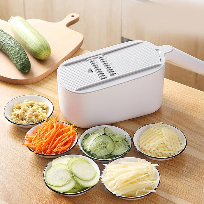 ECOCO Multifunctional Vegetable Cutter Kitchen Tool Manual Slicer Sharp and Durable Blades
