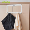 ECOCO Over Door Hook Adhesive 6 Hooks Door Hanger for Clothes Homesouq Qatar