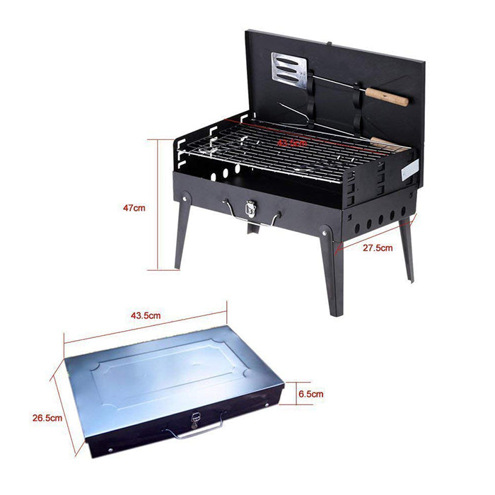 Sleek BBQ Grill with grill toaster feature for easy barbecue preparation, Homesouq Qatar quality