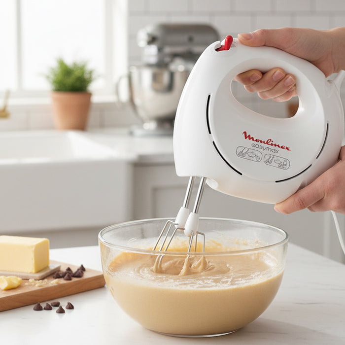 Powerful electric hand mixer for whipping cream, essential kitchen appliances from Homesouq Qatar