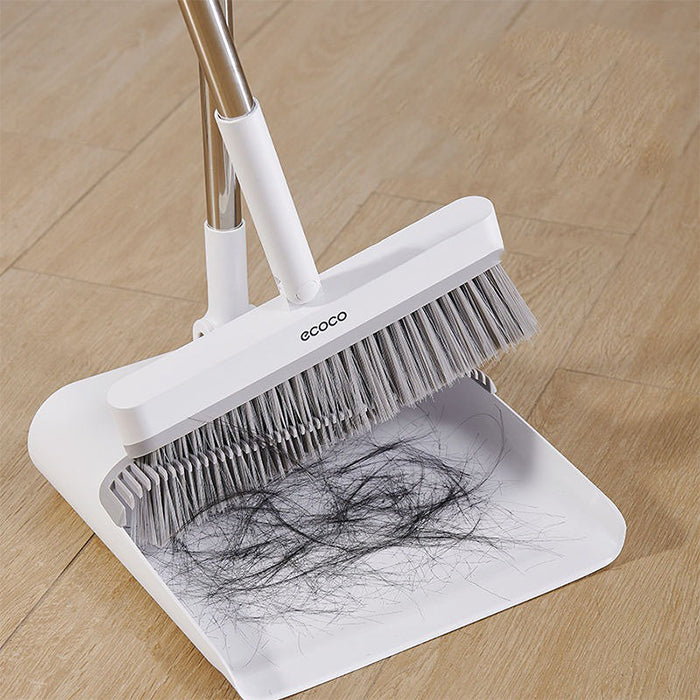 Ecoco compact dust pan and broom ideal for quick cleaning tasks – Homesouq Qatar