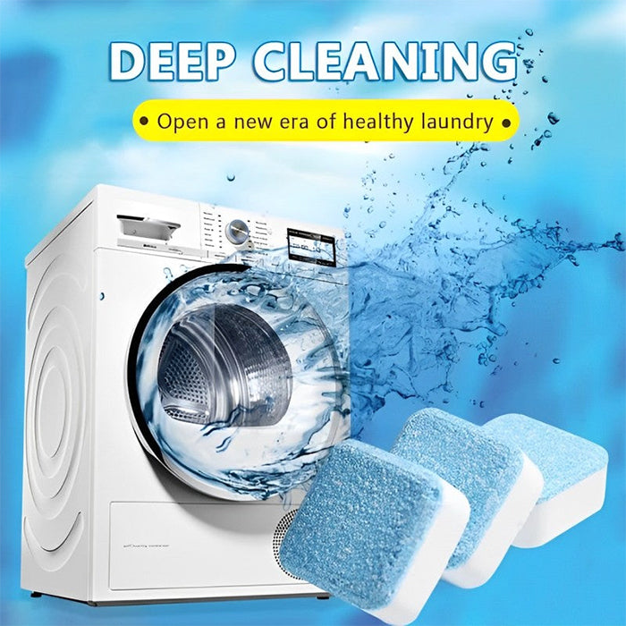 Effervescent Front Top Load Washing Machine Deep Cleaning Descaling Tablet For Stain Removal Hygienic Cleaning Tool deep cleaning