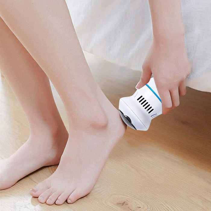 Electric Callus Remover Rechargeable Electric Foot File Removal with Cleaning Brush easy to clean