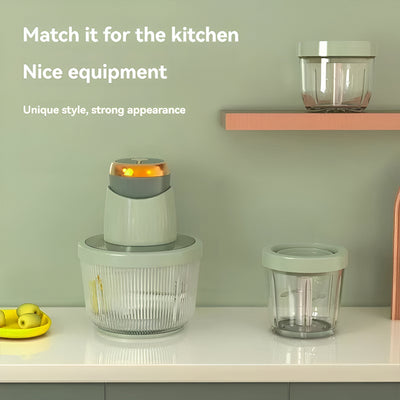 Electric Chopper for Kitchen | Meat Grinder with Glass Bowls nice equipment