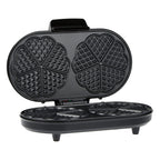 Electric waffle maker with nonstick plates, double waffle maker makes golden Waffles fast double plate | Homesouq Qatar