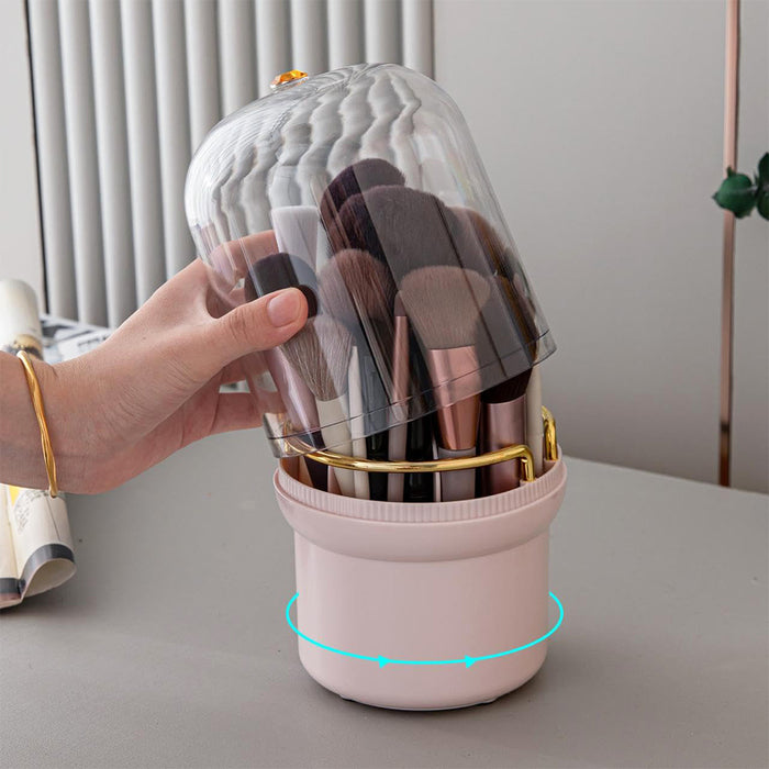 Durable makeup brush holder designed as a practical makeup organizer from Homesouq Qatar