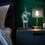 bedside aroma diffuser with soft mist and lamp ambiance diffuser setup Qatar