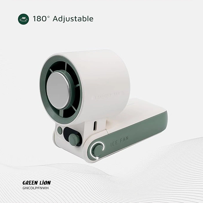 Adjustable portable cooling fan with 180 degree flexible head design for better airflow in Homesouq Qatar