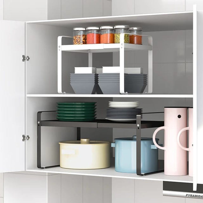Expandable Kitchen Storage Rack, Cabinet Insert For Kitchen Cupboard