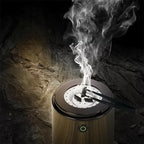 Green Lion incense burner with smoke effect showing bakhoor usage close up Qatar homesouq Qatar