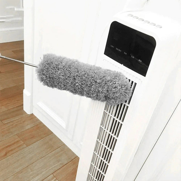 Extendable Duster for High Ceilings, Microfiber Cleaning Long Extension Pole Duster easy cleaning