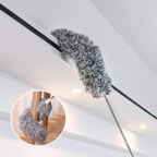 Extendable Duster for High Ceilings, Microfiber Cleaning Long Extension Pole Duster easy cleaning Durable