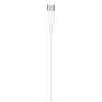 Apple charging cable USB-C to Lightning connected to phone and charger for fast charging Qatar