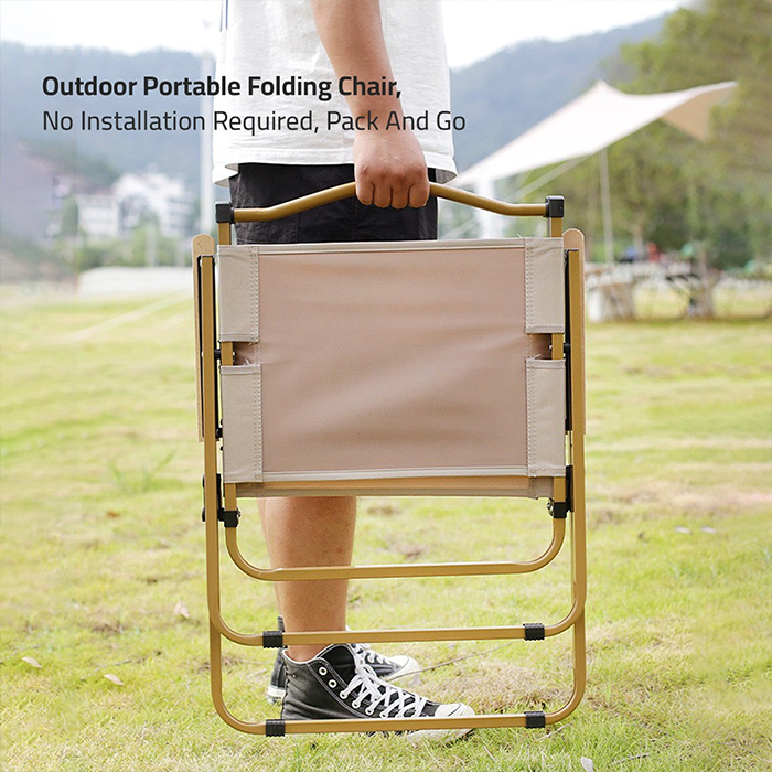 Folding Chair, Outdoor Furniture – Portable Folding Seat for