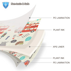 Foldable Baby Crawling Play Mat, Waterproof, Soundproof, Anti-Slip Flexible and soft
