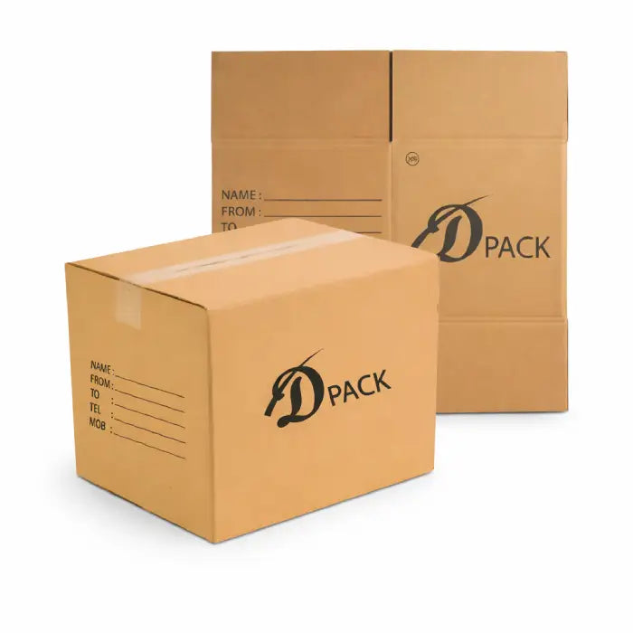 Foldable carton box with compact storage design for easy handling Homesouq Qatar