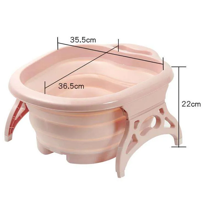 Sturdy pedicure tub and pedicure equipment foot spa foot basin designed for comfortable soaking and easy home care Qatar