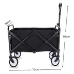 Folding Trolley Wagon Cart, Collapsible Trolley With Wheels With Removable Cover Bag dimensions Qatar