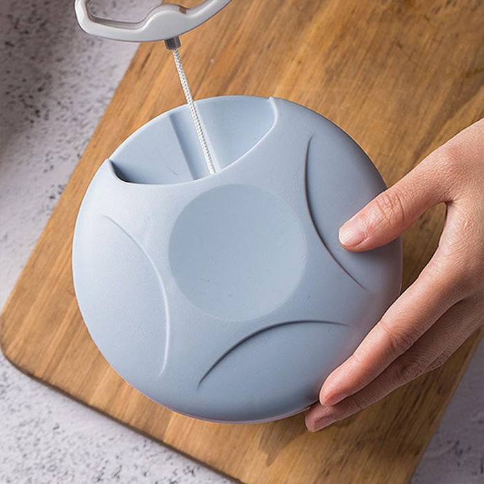 Food Chopper, Garlic Chopper with Container, Vegetable Kitchen Cutter, Pull String Hand Manual Food Processor easy cutter