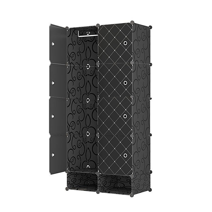 Modern clothes wardrobe organizer helping maximize wardrobe storage and organization by Homesouq Qatar