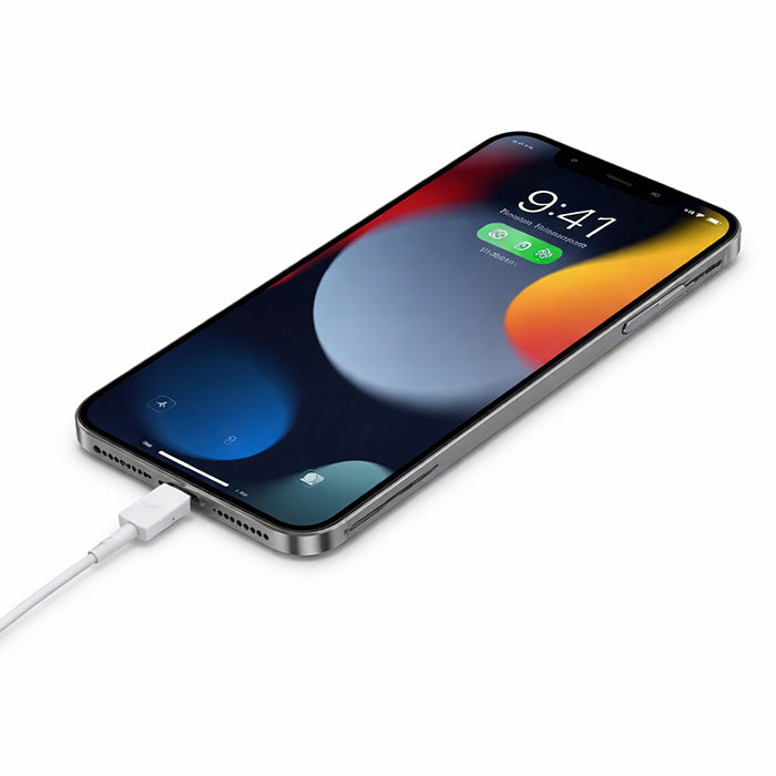 Apple USB C to Lightning cable retail packaging for safe genuine purchase in Qatar