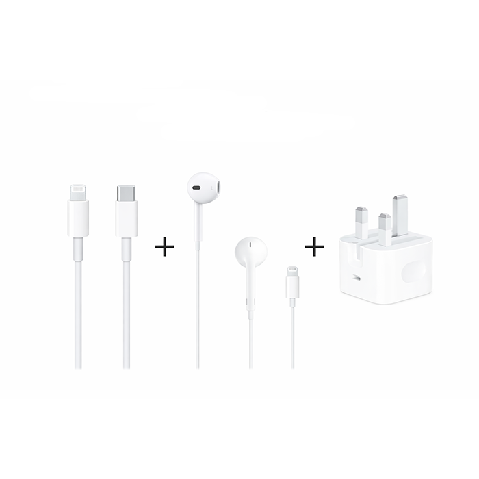 White Apple EarPods with Lightning cable connector for iOS devices Qatar