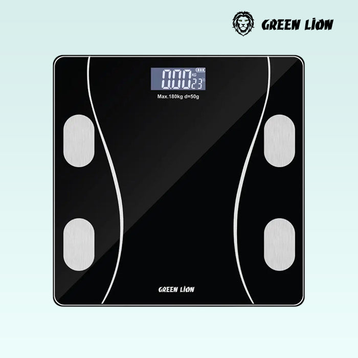 Gravity Weighing Machine with Backlit LCD Panel 6mm Thick Tempered Glass