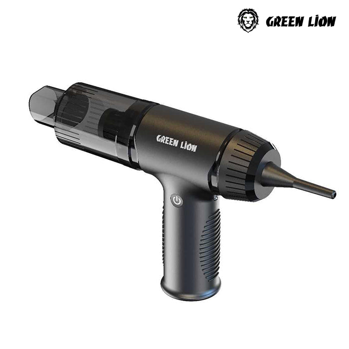Green Lion 2-in-1 Wireless Vacuum Cleaner and Dust Blower offers powerful 5000PA suction Black