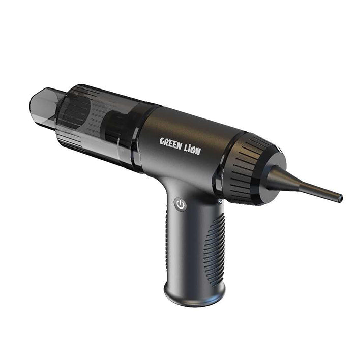 Green Lion 2-in-1 Wireless Vacuum Cleaner and Dust Blower offers powerful 5000PA suction Black