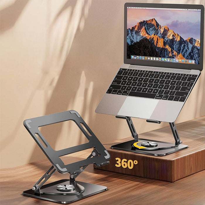 Green Lion 360 Rotatable Laptop Stand stability and security