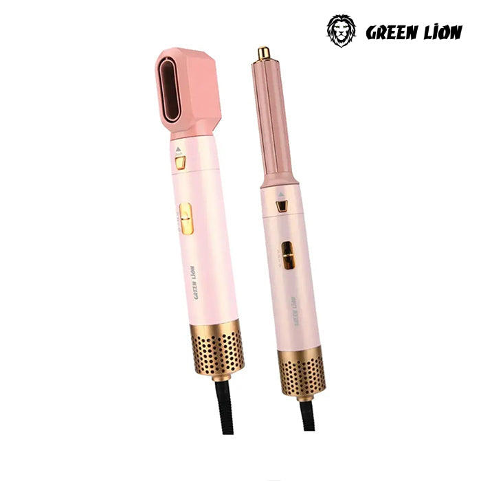 Green Lion 5 in 1 Professional Hair Styler 2 delivers salon-quality styling at home