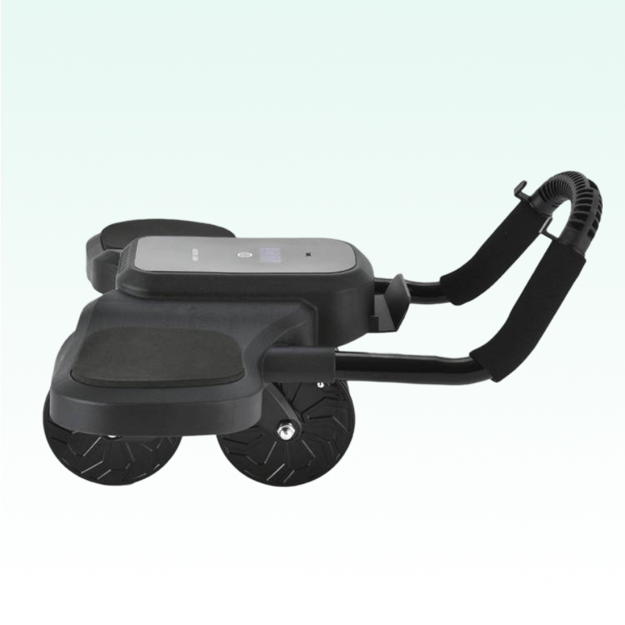 Green Lion ABS Exercise Roller supports up to 120kg with a dual-wheel design, anti-slip grip