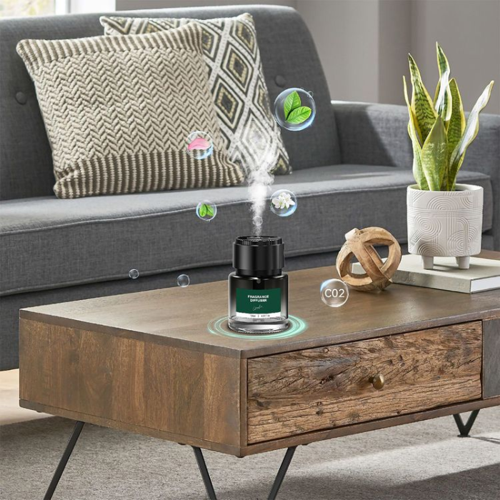 Green Lion Alps Fragrance Diffuser offers a sleek design with 3 spray modes Atmosphere Lights

