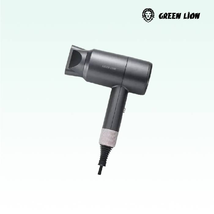 Green Lion Blow Wave Hair Dryer (850W) offers fast, quiet drying with 6 m/s airflow, 33–52°C heat Homesouq Qatar