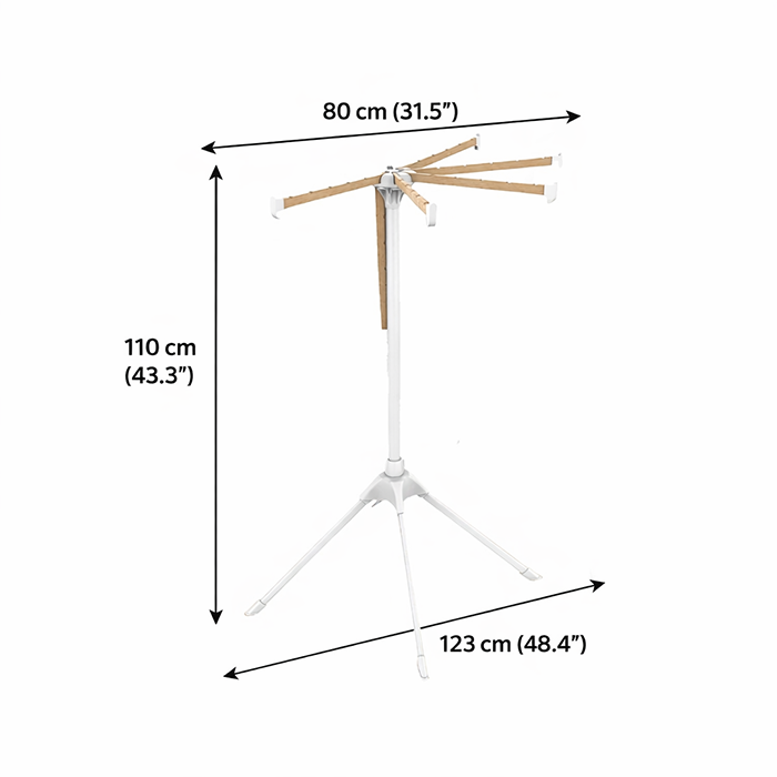 Foldable cloth drying stand dryer stand, standing cloth dryer with multiple rods, metal cloth stand for indoor use Qatar