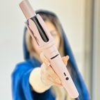 Green Lion Curlwave Hair Curler features adjustable heat, auto-timer, and anti-tangle design Automatic Shut-Off After 45 Minutes
