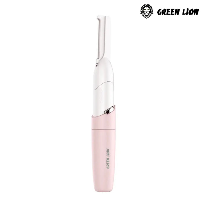 Green Lion Eyebrow Trimmer offers precise, skin-friendly grooming with stainless steel blades