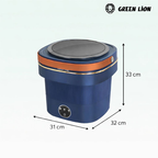 Mini portable washing machine, foldable mini washing machine for travel and small loads, portable mini washing machine Qatar